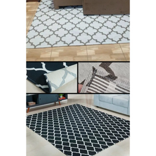 Tapete Fundo Emborrachado 2.50 x 2.00m Geométrico Jacquard Para Quarto Escritório Não Junta Pelos em Oferta na Shopee