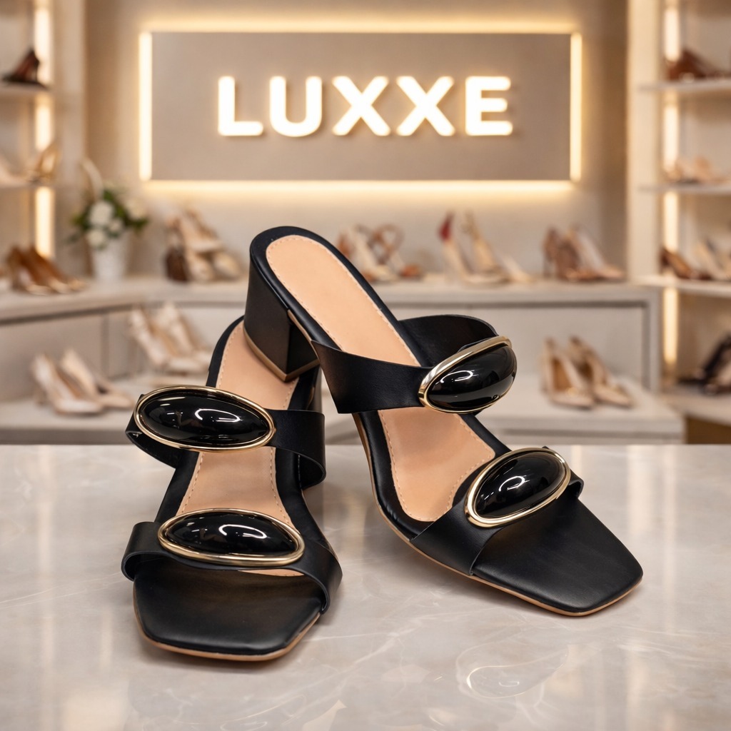 Tamanco salto medio Tamanco feminino em Oferta na Shopee