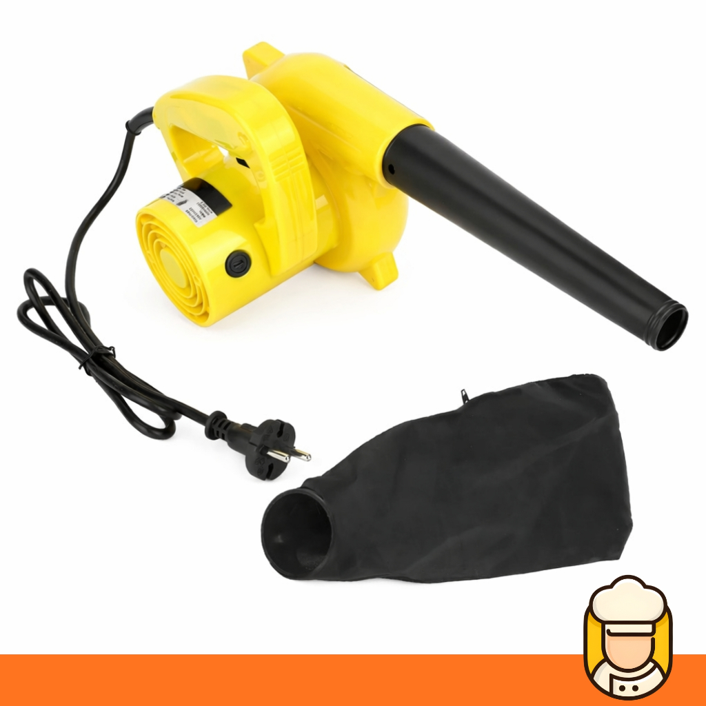Soprador Aspirador Elétrico Profissional 700W 13600 RPM Leve e Portátil