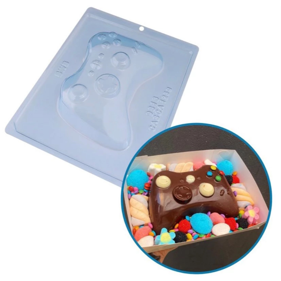 Forma de Acetato Com Silicone VideoGame Joystick Box Grande BWB (9813)