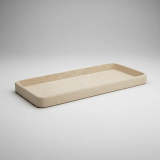 Bandeja Decorativa Lavabo Vaso Rústica Retangular Luxo Multiuso Versátil Decoração Casa Sala em Oferta na Shopee