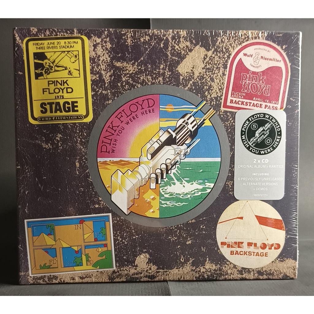 Pink Floyd - Wish You Were Here ( CD Duplo Importado Lacrado ) 50th Anniversary Edition