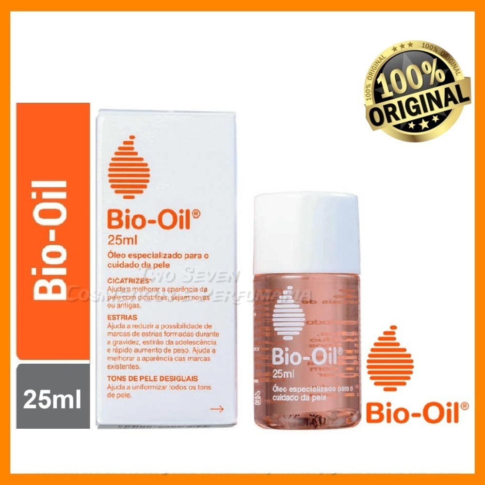 Óleo Corporal Bio-Oil Restaurador 25ml Cicatrizes Estrias em Oferta na Shopee