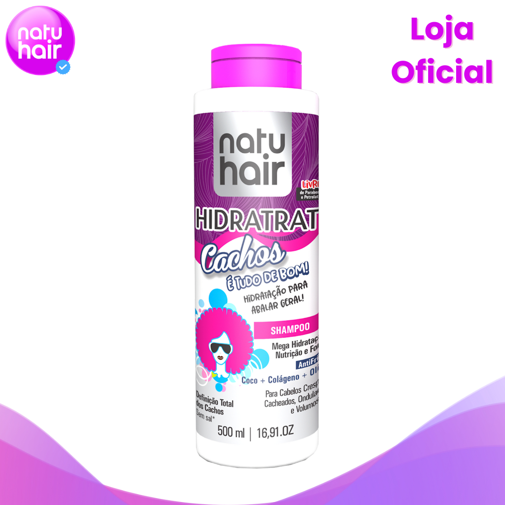 Shampoo Vita Mais NatuHair Cachos é Tudo de Bom! 500ml
