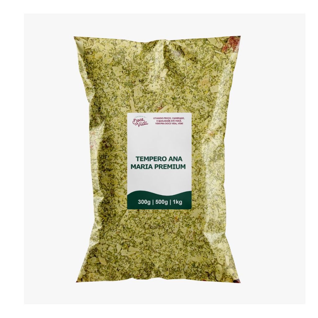 Tempero Ana Maria Premium | Sabor Caseiro e Toque Especial- 300g/500g/1kg em Oferta na Shopee