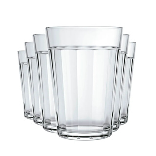 Kit Copo Americano Nadir 190ml – Escolha 6/12/24/48 Unidades Vidro resistente para água, suco e cerveja bar restaurante em Oferta na Shopee