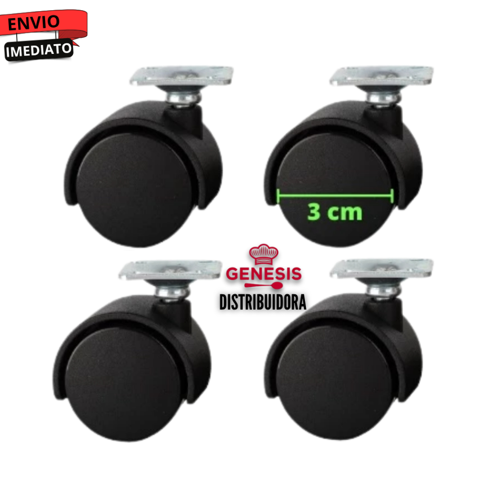 Rodinhas para Móveis Conjunto 4 Unidades Resistentes para Cadeiras e Armários em Oferta na Shopee
