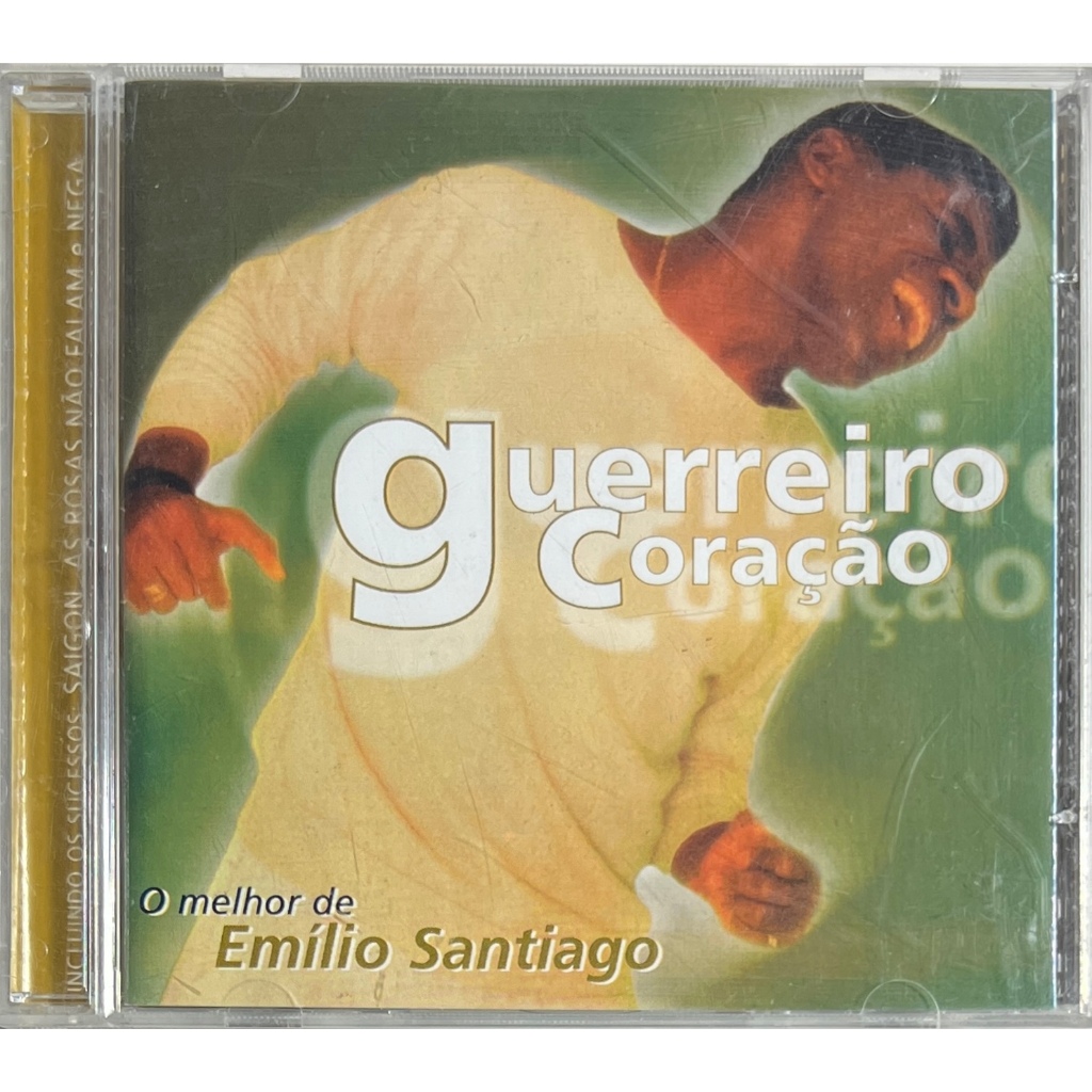 CD - Emílio Santiago - Guerreiro Coração - Original