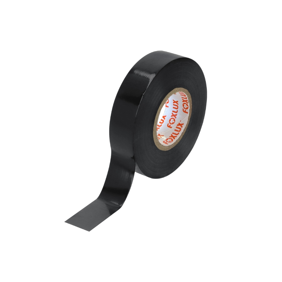 Kit 10 Fita Isolante Foxlux PVC Antichamas 20m x 19mm Preta Para Instalações Elétricas em Oferta na Shopee