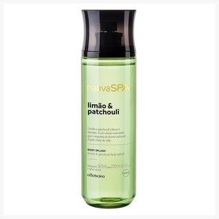 Body splash Desodorante colônia  Limão E Patchouli 100Ml