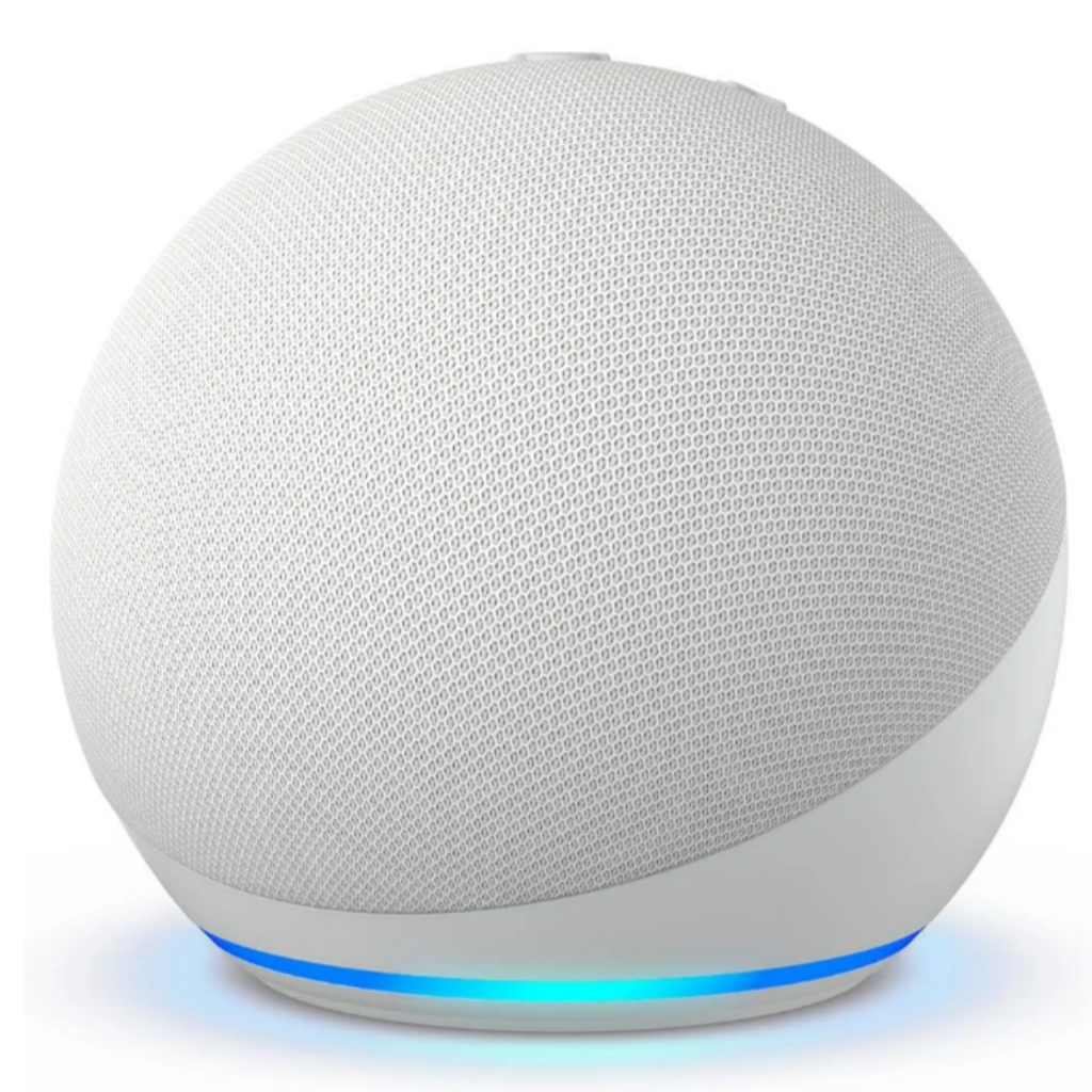 Caixa de Som Inteligente Amazon Echo Dot 5ª Geração – Alexa Integrada, Bluetooth, Cor Branca