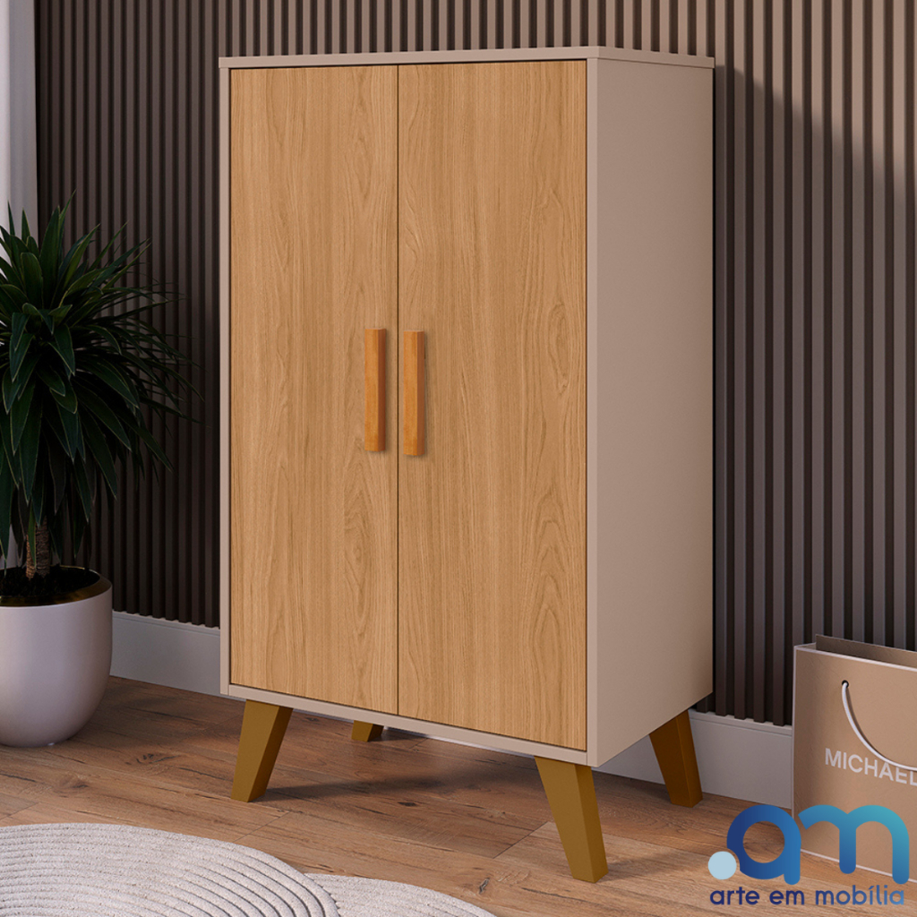 Sapateira Multiuso Closet Organizadora Calçados 2 Portas Mobi