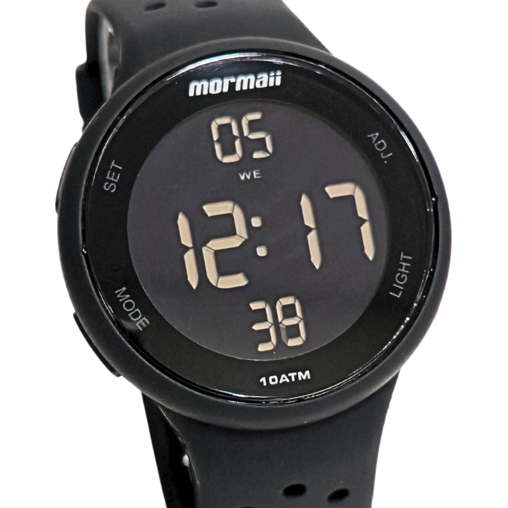 Relógio Mormaii Digital Unissex Preto MO7700AA/8P