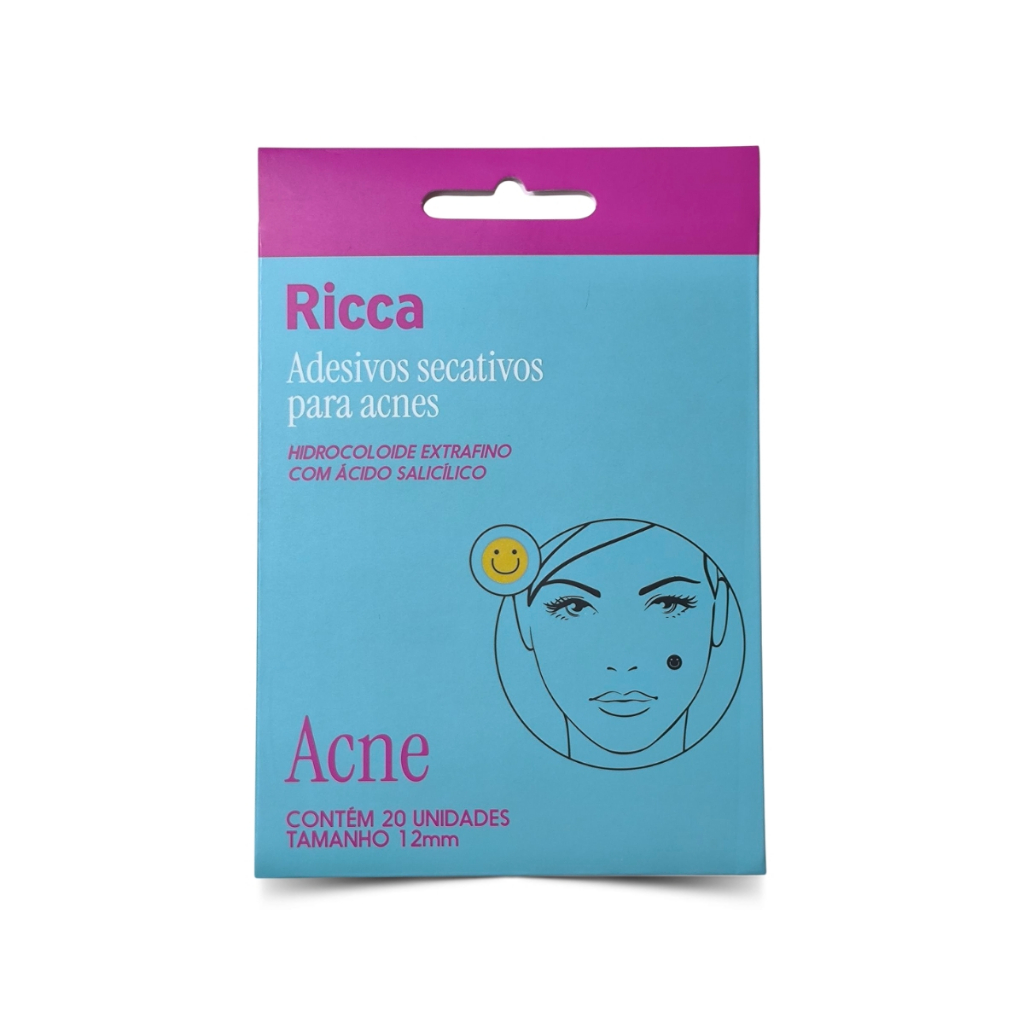 Adesivos Secativos Acne Smile Ricca Hidrocoloide 20un