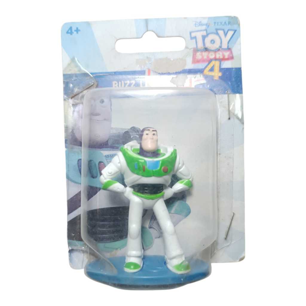 Boneco Buzz Lightyear Original Mattel Topo De Bolo Toy Story Branco (Usado)