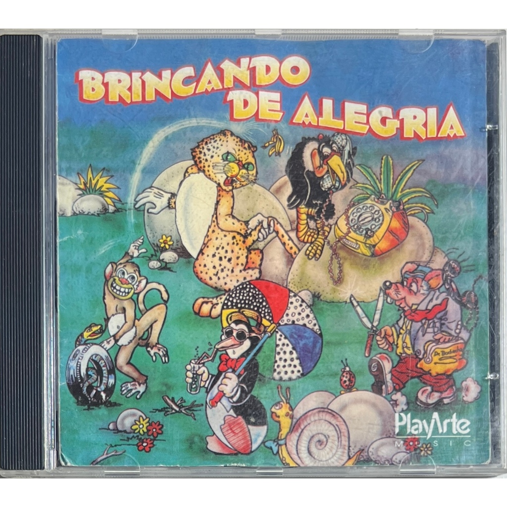 Brincando de Alegria - PlayArte - CD Original - Raridade