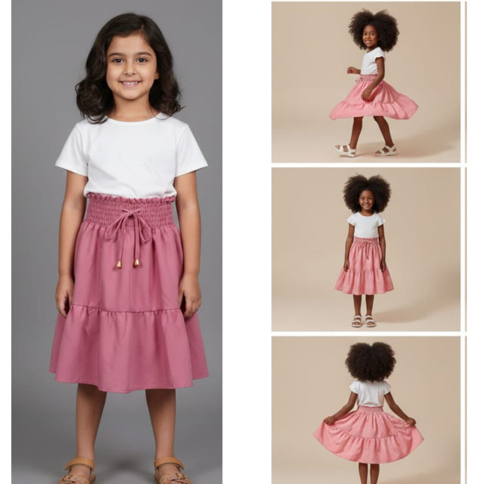 saia infantil saia crepinho saia tule saia com lastec saia de menina saia de mocinha saia com babado