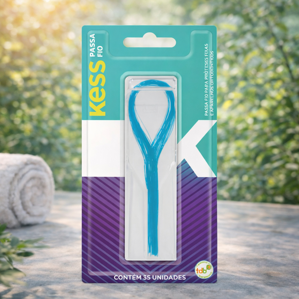 Passa Fio Kess com 35 Unidades Ref:1995