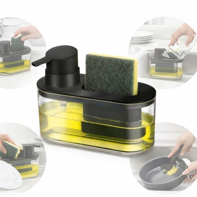 Porta Detergente e Bucha para Organizar Cozinha em Oferta na Shopee