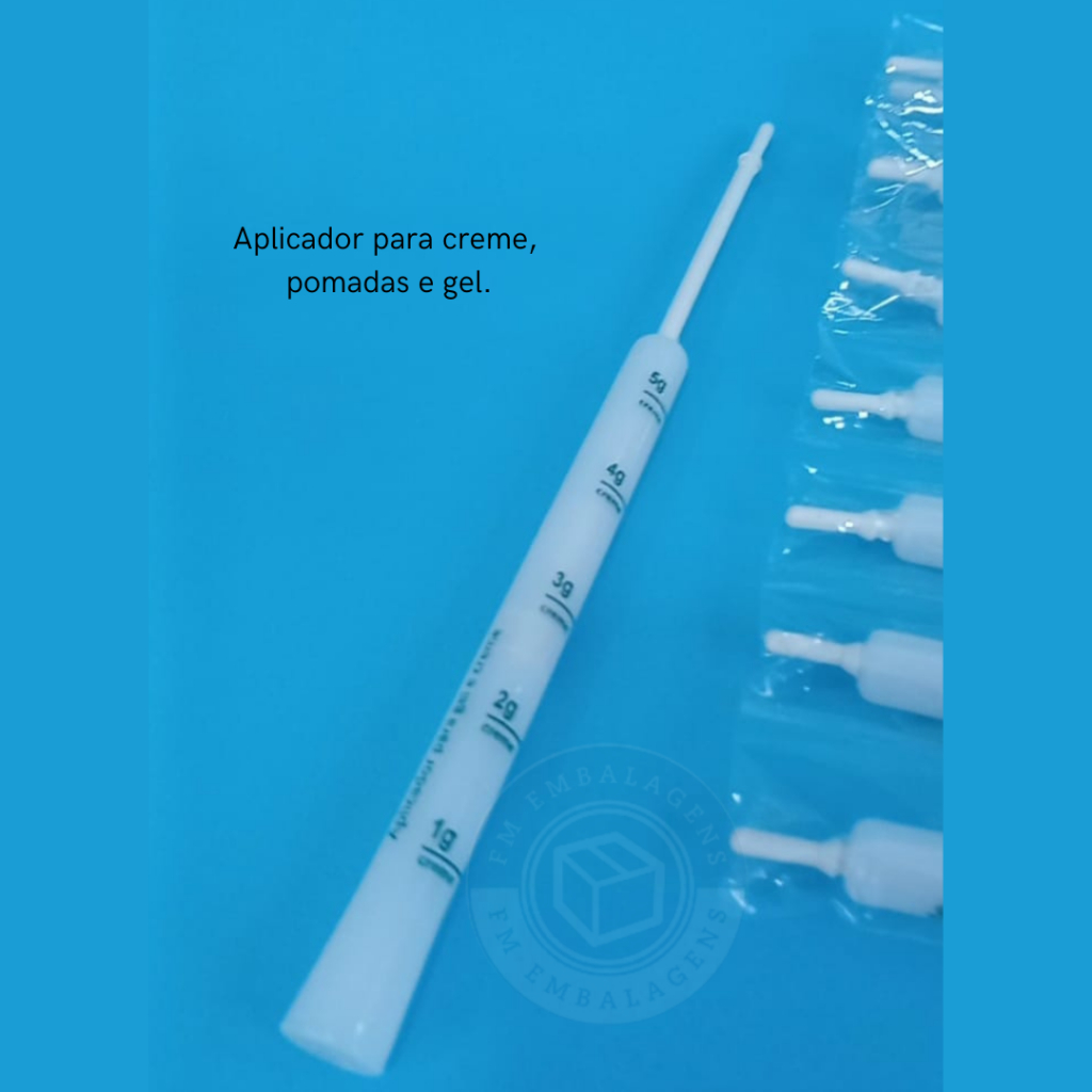 Aplicador Vaginal  Graduado Descartável 5g (M9) em Oferta na Shopee