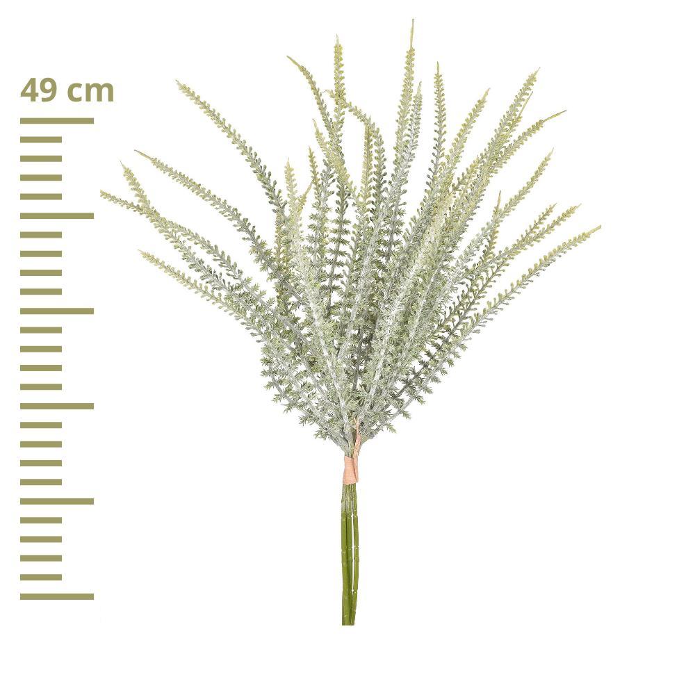 Buquê Artificial Ramalhete Decorativo Cattail para Vasos e Arranjos Multiuso 49cm — imagem 2 de 2