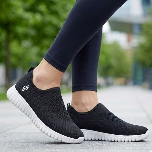Tênis Feminino Slip On Usaflex Sem Cadarço Casual Leve e Confortável Original em Oferta na Shopee