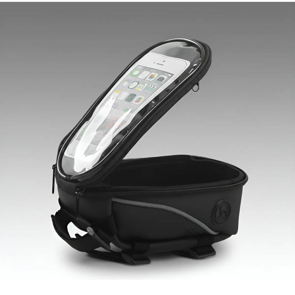 Bolsa Porta Celular Bike Impermeável Touch Screen Suporte Guidão Universal
