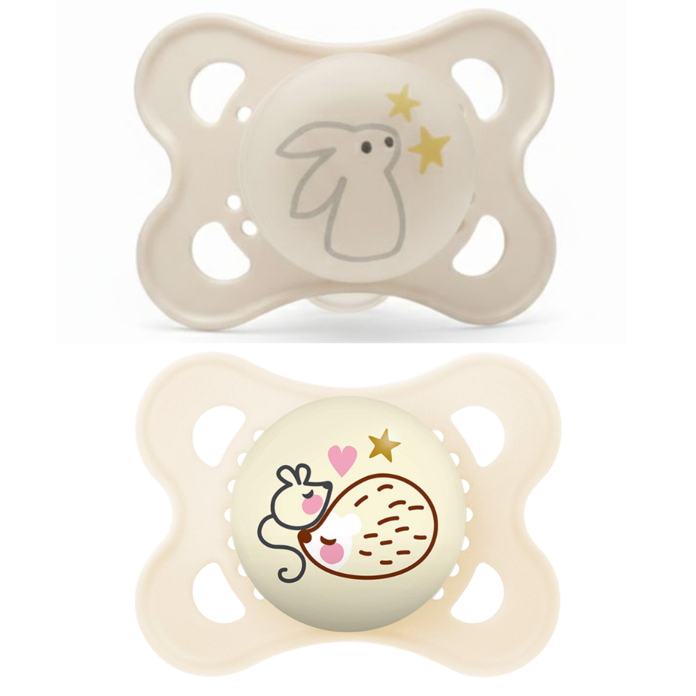 Chupeta MAM Original Silicone Night 0 a 6 Meses Neutra Unitária em Oferta na Shopee