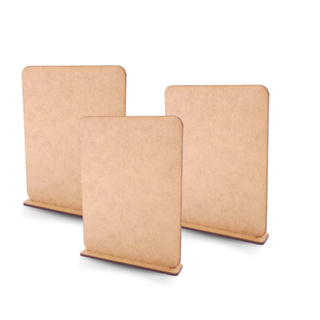 Kit Display Porta retrato 12x16 Centro Mesa MDF Para Personalizar Adesivar Pintar Ideal Foto 10x15 em Oferta na Shopee