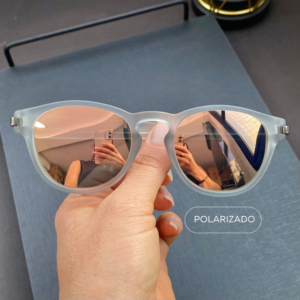 Óculos de Sol Com Proteção UV400 Polarizado Unissex Leve Resistente Alta Qualidade Casual Esportivo Estilo Pace Versátil