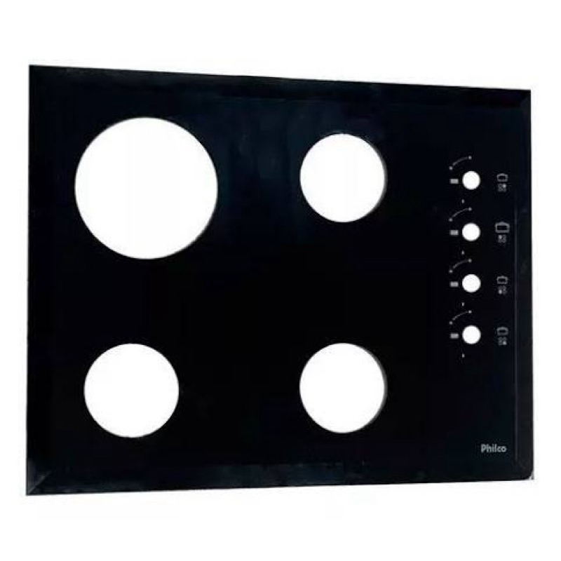 Tampo Vidro Cooktop Philco Cook Chef 4 Boca C/ Tripla Chama Original