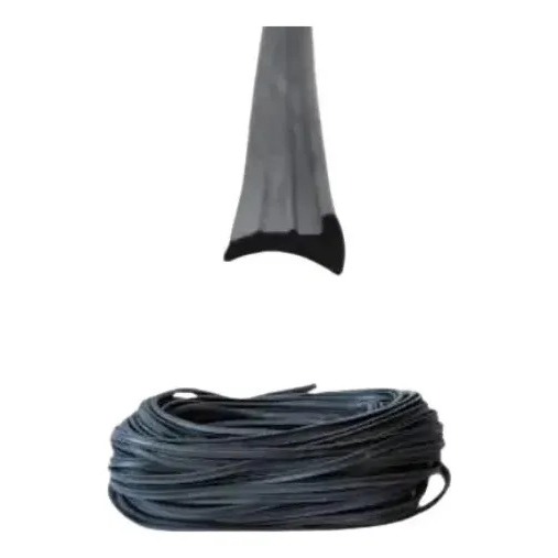 Borracha Para Vedação De Janela Porta 10mm Gua038 10m