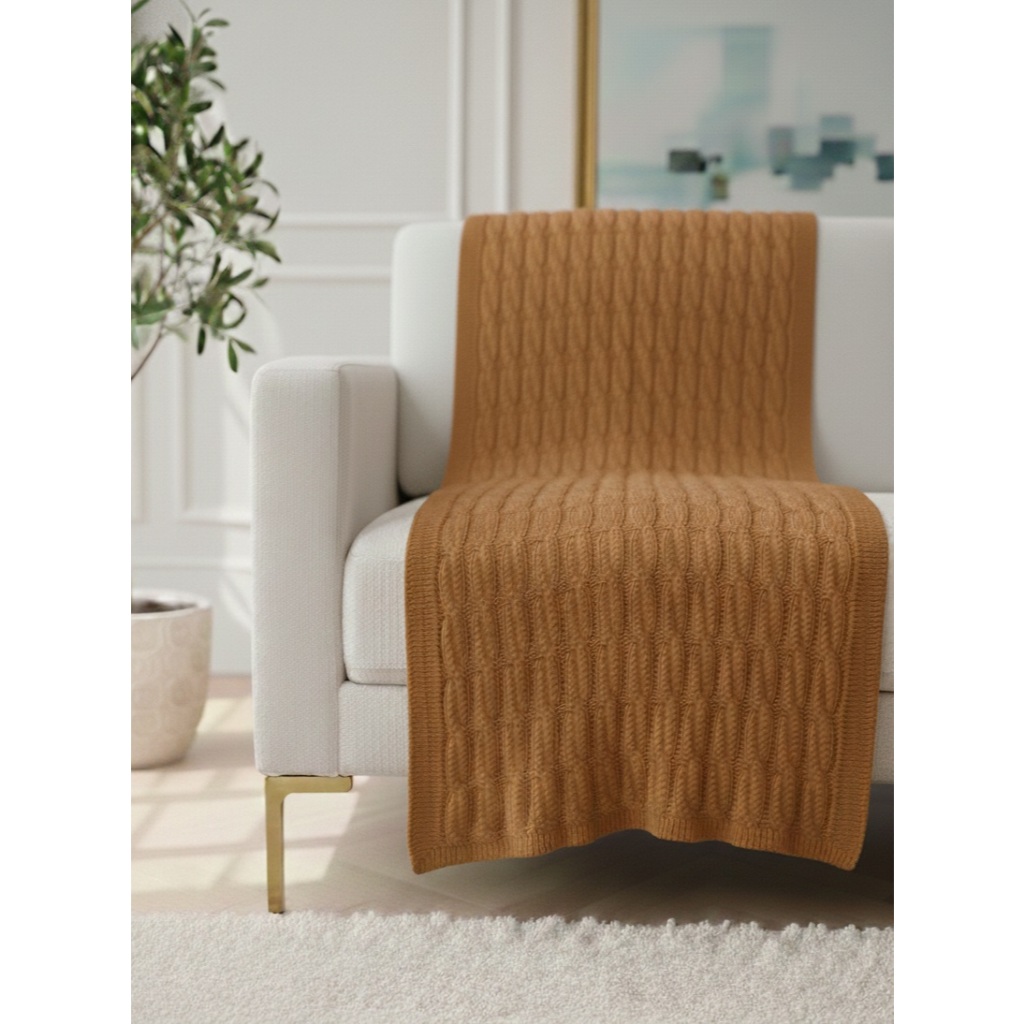 Peseiras Manta Trança Sala Cama Solteiro Sofá Tricot 160x60cm Decoração Tricô em Oferta na Shopee