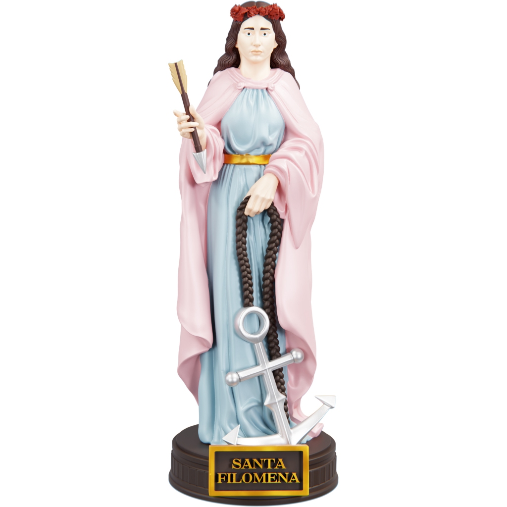 Estátua Santa Filomena de Roma - Imagem