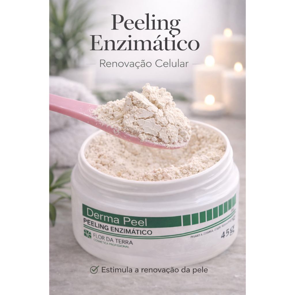 Derma Peel - Peeling Enzimático Flor da Terra 45g