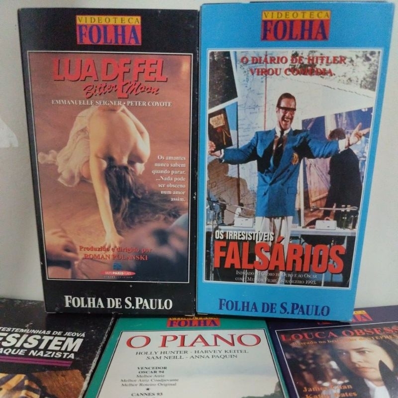 fitas filme em VHS. todas testadas e funcionando. valor unitário.