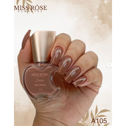 Esmalte Cremoso Miss Rôse - A105 - 12 ml em Oferta na Shopee