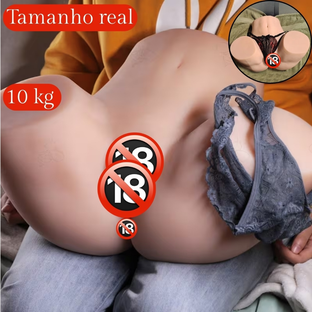 Masturbador Vagina e Ânus Seios Macios Ultra Realista Tamanho Humano Discreto Macio Sexshop em Oferta na Shopee