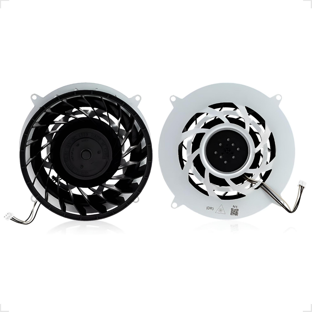Cooler Ventilador Ventoinha Interna De Reposição Reparo 19 Lâmina Compatível Ps5 Slim Drive Digital