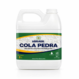 Cola Pedra 5L VBrasil | Fixa Pedrisco, Brita e Pedra Decorativa em Oferta na Shopee