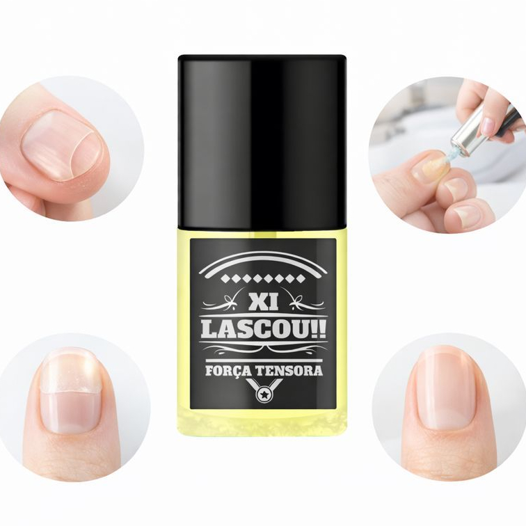 Base Unha Xi Lascou Sos  - Top Beauty em Oferta na Shopee