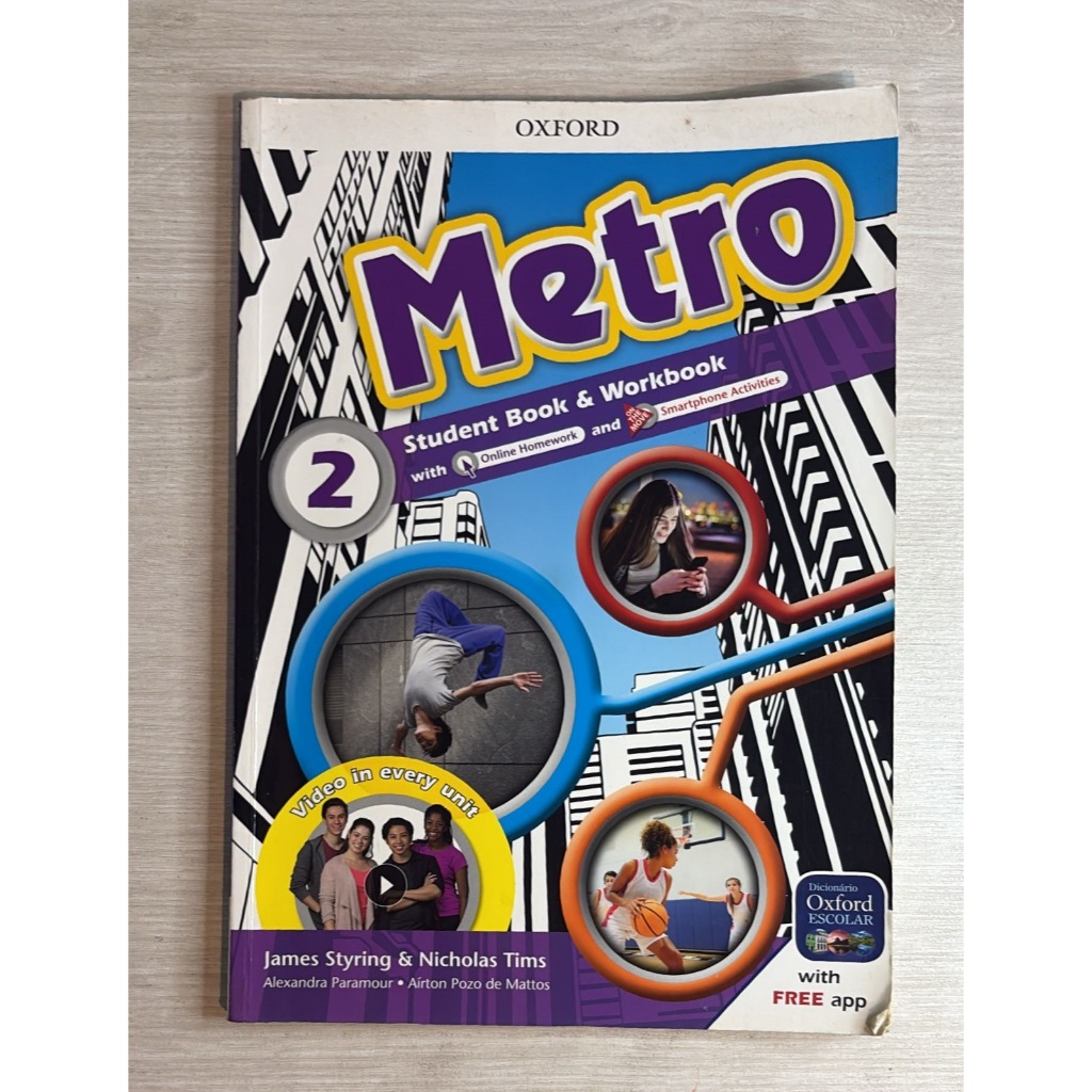 Metro 2 - Student Book and Workbook - James Styring