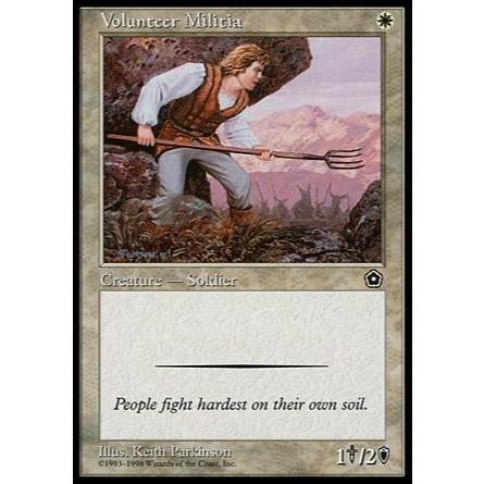 Voluntário da Milícia (Soldado) - Magic The Gathering