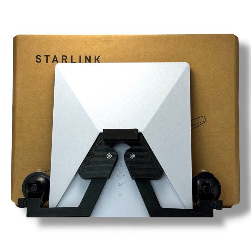 Suporte Para Antena Starlink Mini Com Encaixe e Ventosa Reforçada Para Painel | Sem Ponto Cego