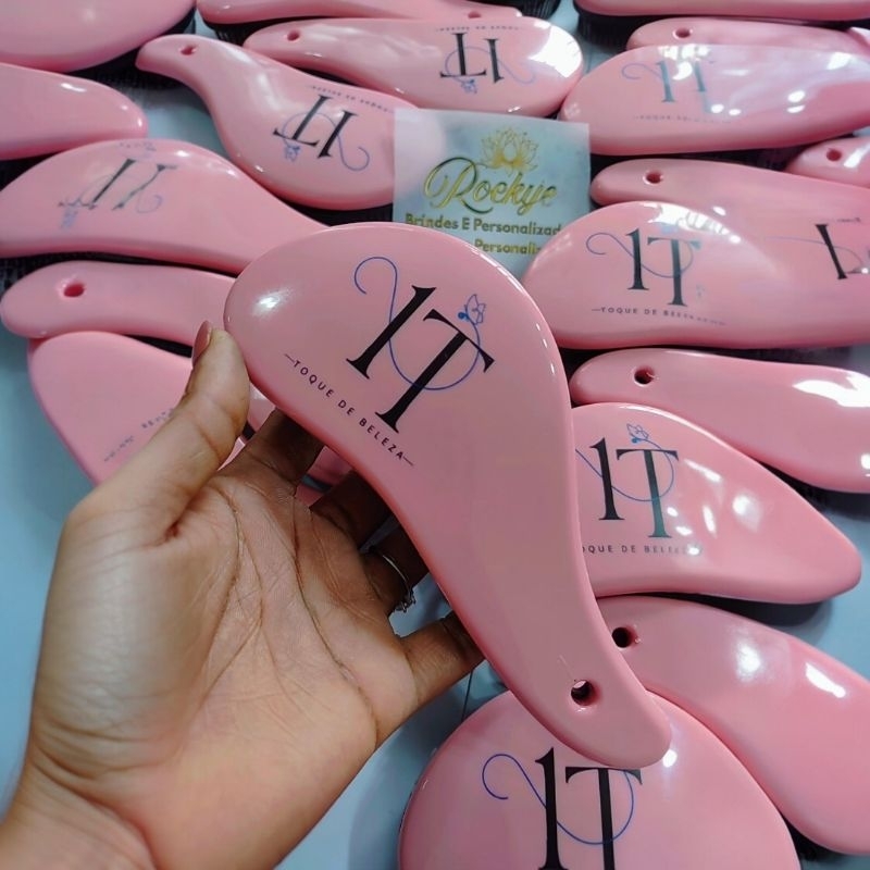 10 Escovas Magica Personalizada Com Nome/Logo/Frase/Tema/Lembrancinha Infatil/Mimo em Oferta na Shopee