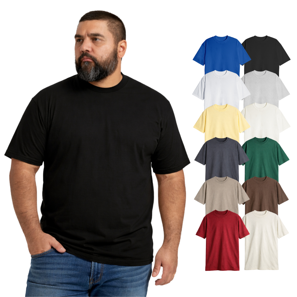 Camiseta Oversized Plus Size Streetwear em Oferta na Shopee