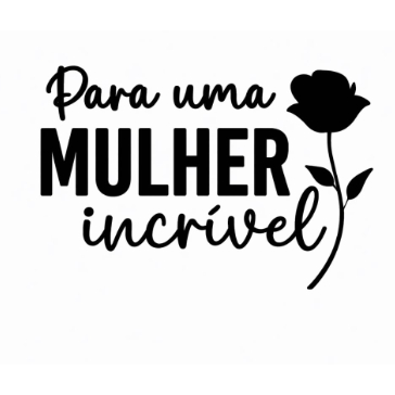 Adesivo de vinil para balão de 10" frase "Mulher Incrível" Frase Decorativa para Dia da mulher em Oferta na Shopee