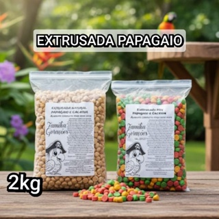 Extrusada para Papagaio - Cacatua - Arara em Oferta na Shopee