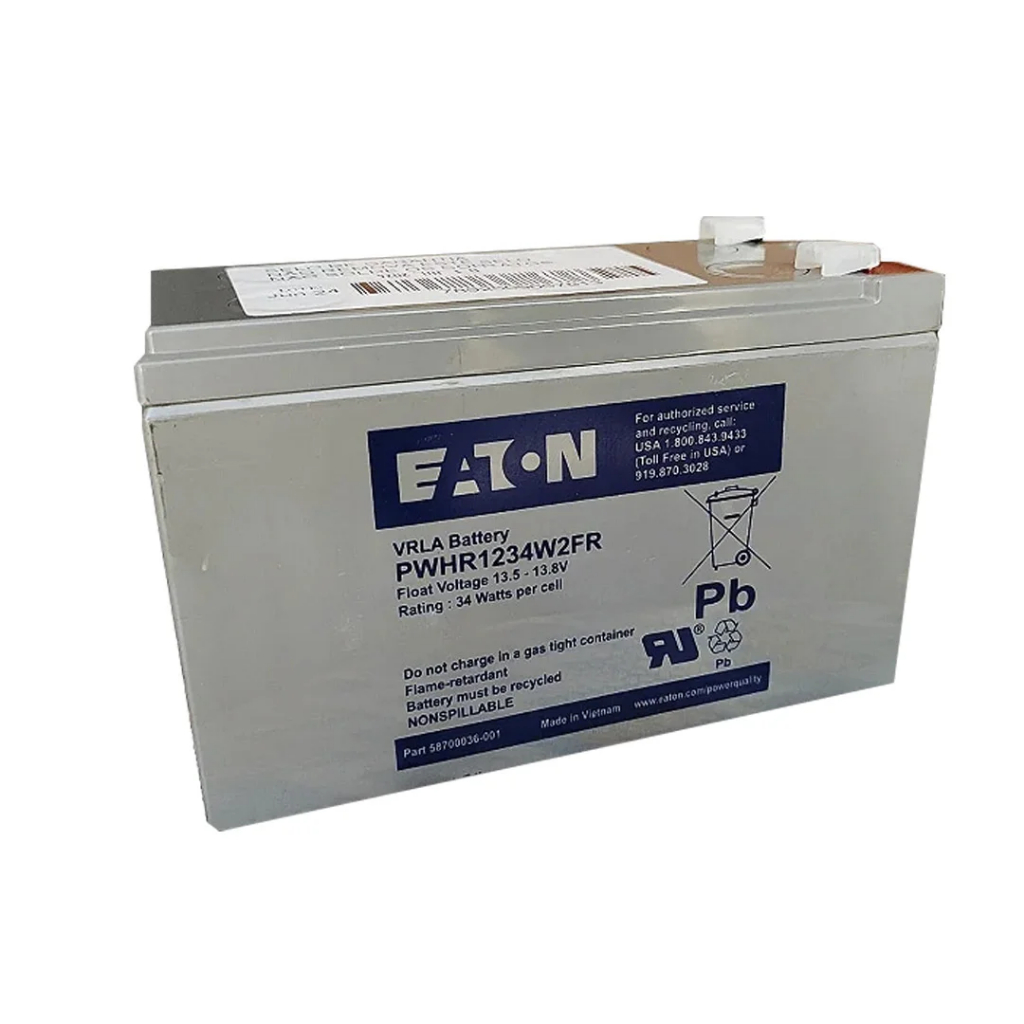 Bater!a Eaton 9Ah 12V - Nobreak, UPS, Sistema de Alarme, Cerca Elétrica, Iluminação em Geral