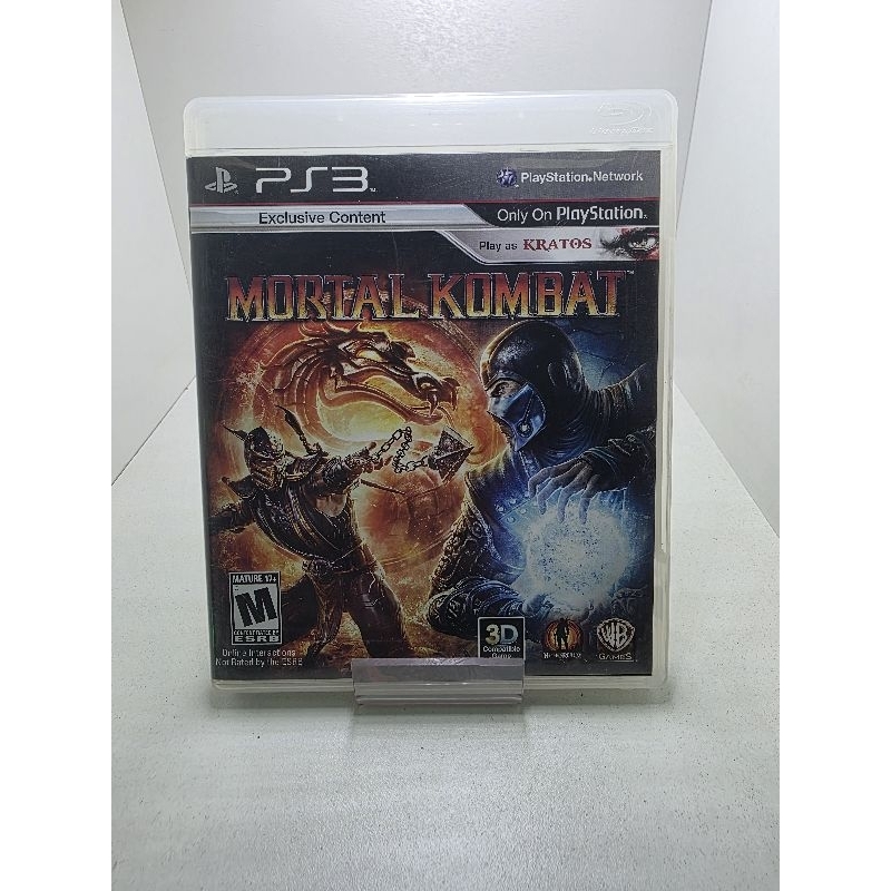 MORTAL KOMBAT PLAYSTATION 3 ORIGINAL MÍDIA FÍSICA